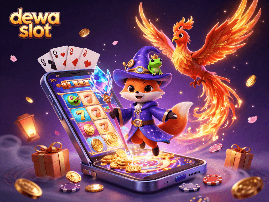 Menangkan jackpot dengan dewa slot melalui ilustrasi kasino yang memukau dan penuh warna.