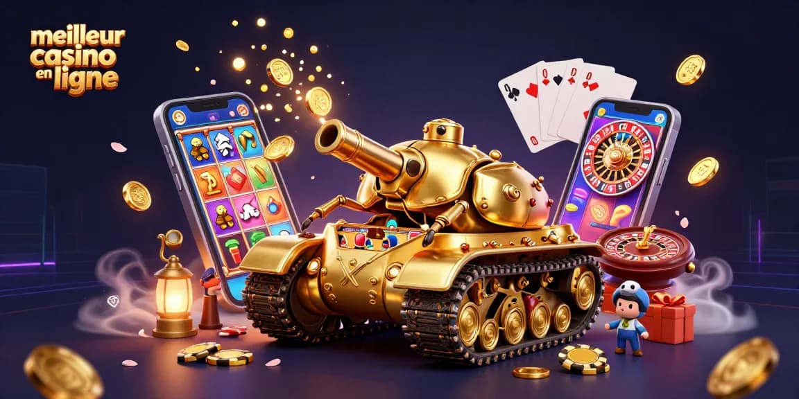 Le meilleur casino en ligne se dévoile à l'intérieur d'un impressionnant tank scarabée doré, rempli de joie.