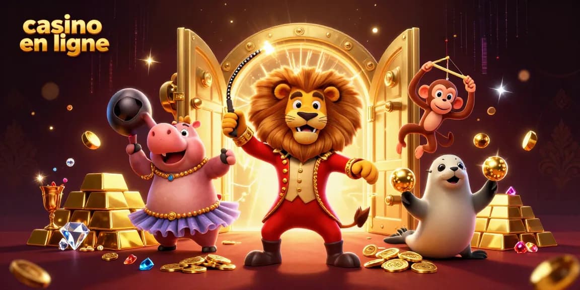 Actionnez votre chance aux jeux de casino en ligne avec cette illustration captivante.