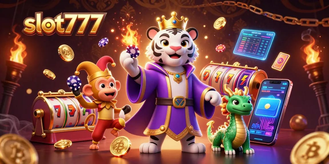 Slot777: Menangkan jackpot dengan slot yang mengagumkan dan dikelilingi karakter unik.