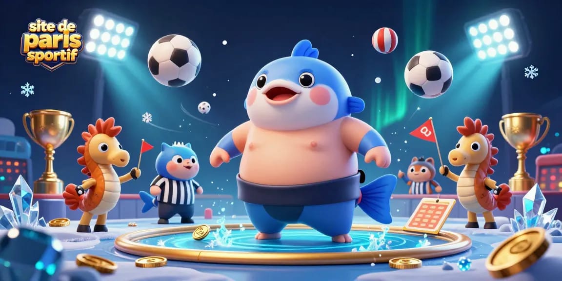 Pariez sur le site de paris sportifs avec des éléments de jeu dynamiques et des personnages amusants.