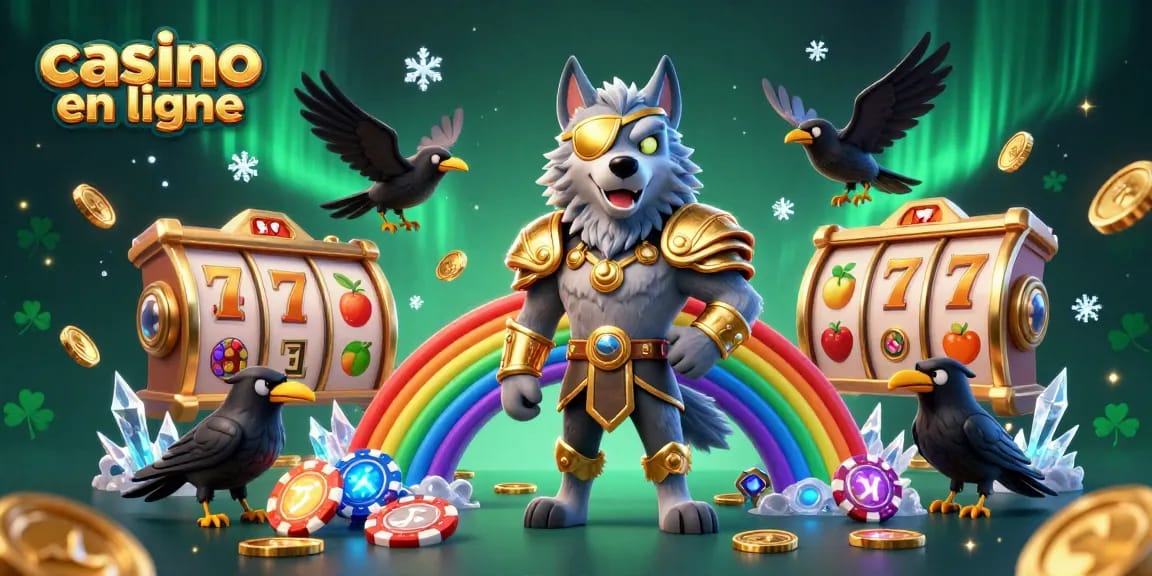 Les joueurs peuvent profiter d'une expérience unique à casino en ligne avec une illustration captivante.