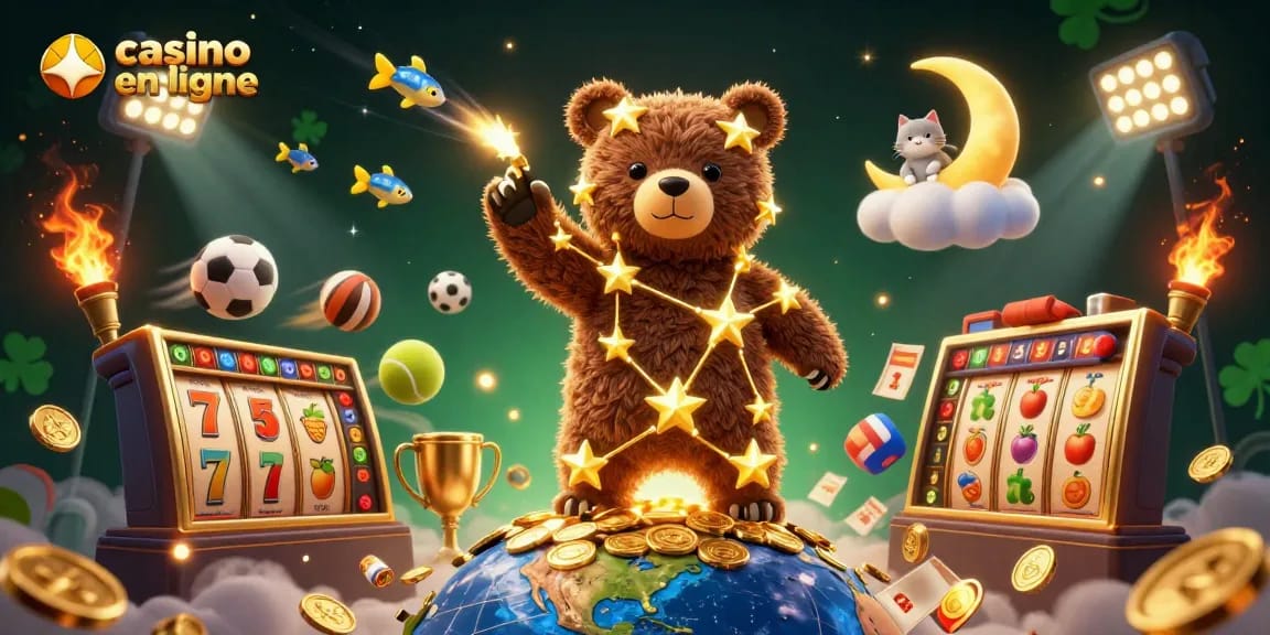 Découvrez le monde captivant du casino en ligne avec des jeux de machines à sous et des mises gagnantes.