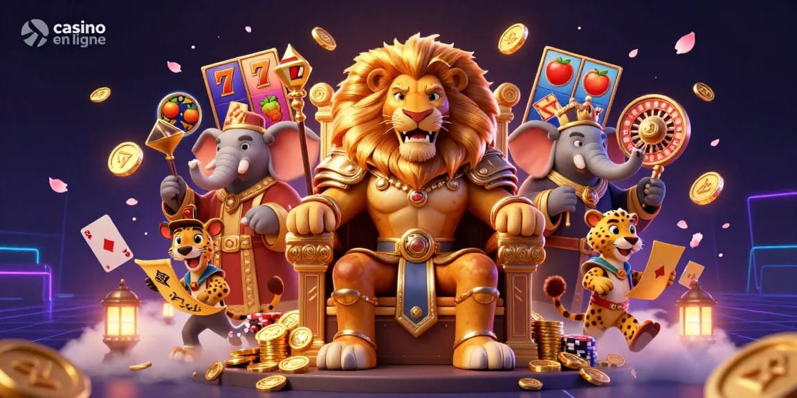 Découvrez des stratégies gagnantes sur casino en ligne avec un roi lion et des éléments de jeu dynamiques.