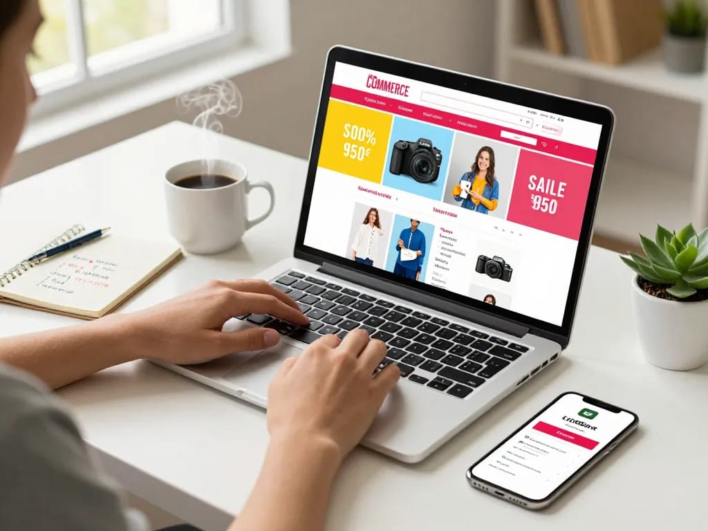 Shop the latest products and sales at https://hubet88.icu/ with engaging online retail experience highlighting vibrant e-commerce.
