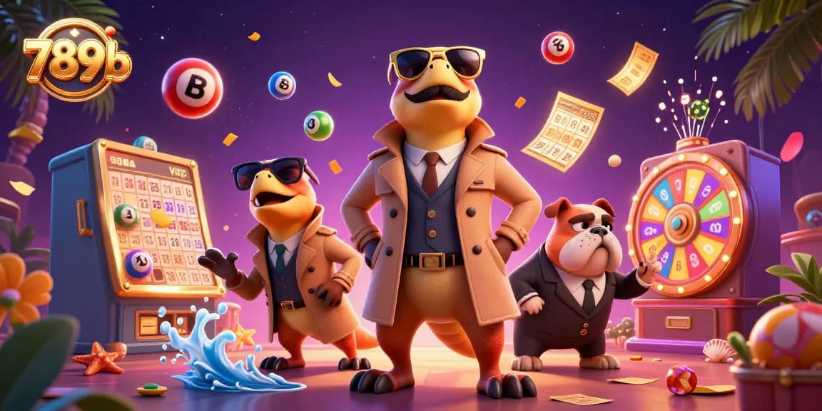 Experience thrilling action at 789b with vibrant lottery scenes featuring exuberant raptors.