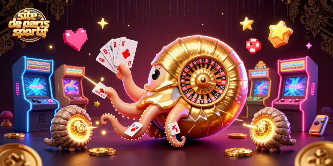 Pariez sur le site de paris sportif avec des éléments de jeu dynamiques et des créatures colorées.