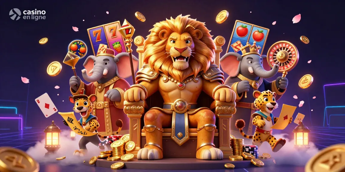 Découvrez des stratégies gagnantes sur casino en ligne avec un roi lion et des éléments de jeu dynamiques.