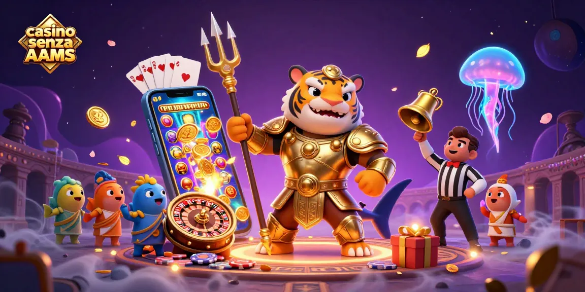 I casinò senza AAMS offrono un'esperienza di gioco avvincente con uno squalo in armatura dorata e giochi emozionanti.