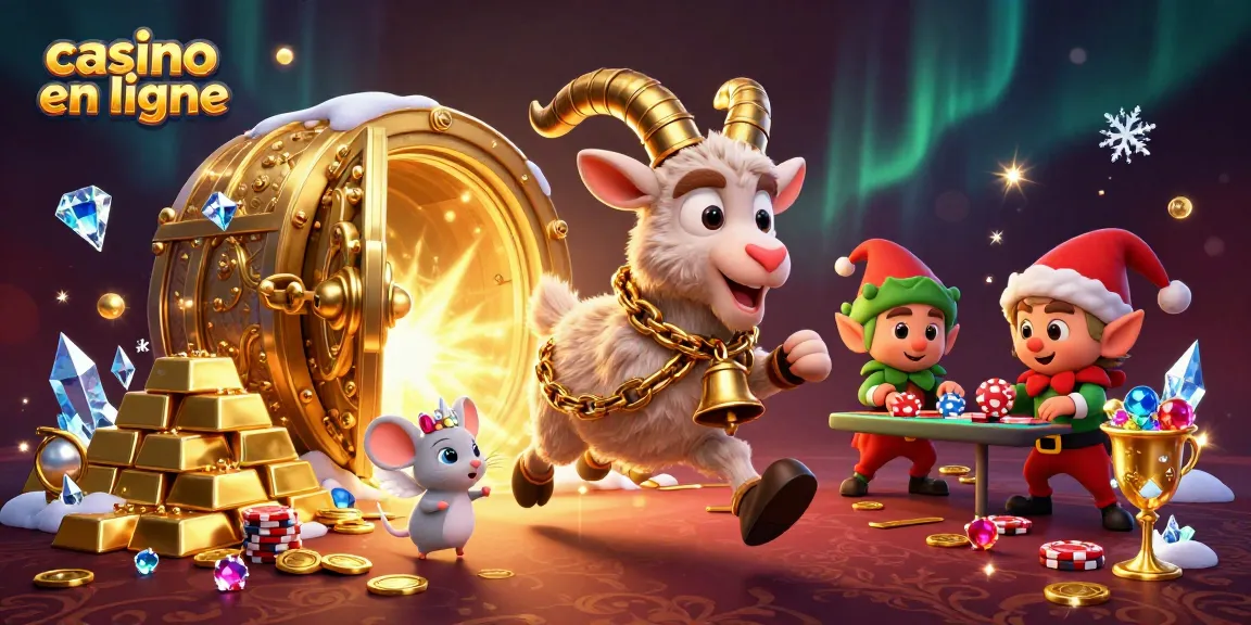 Accéder à un casino en ligne avec Krampus, un petit angel et des elfes farceurs