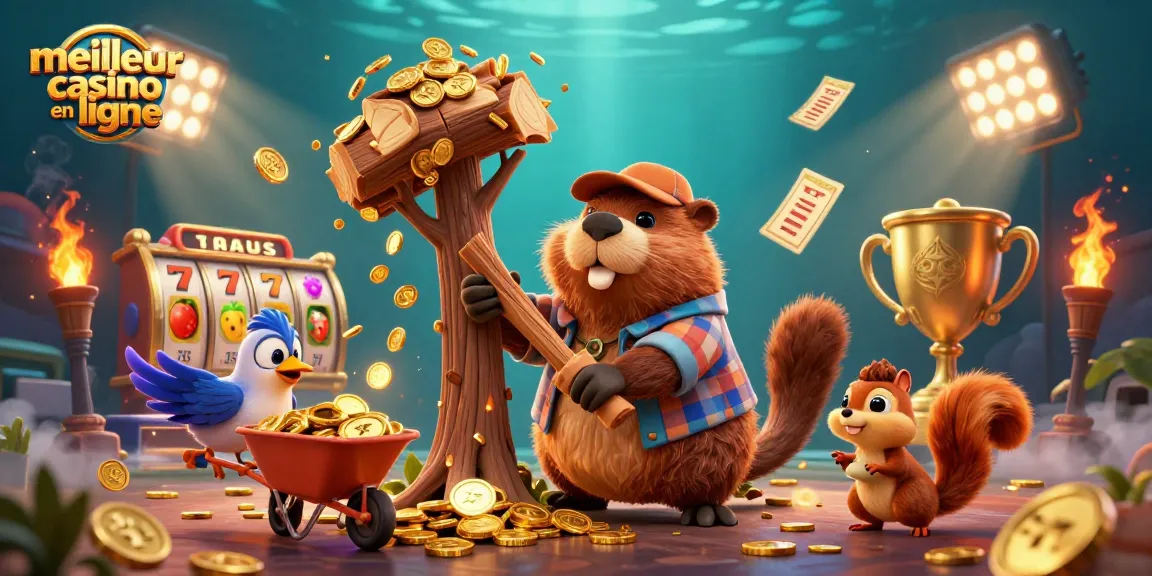Obtenez des gains dorés au meilleur casino en ligne avec de joyeux personnages de casino.