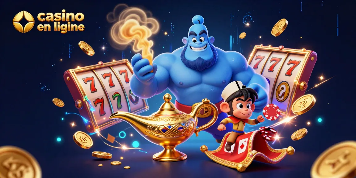 Les joueurs profitent de l'adrénaline des jeux au casino en ligne avec des machines à sous et des jackpots.