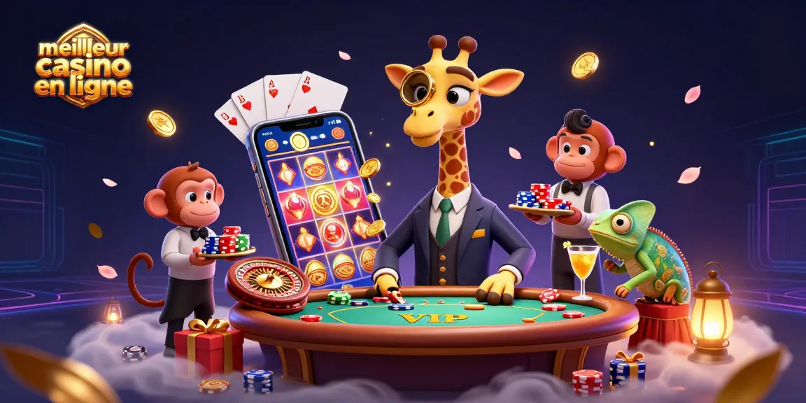 Jouer au meilleur casino en ligne avec des personnages amusants et des éléments de jeux captivants.