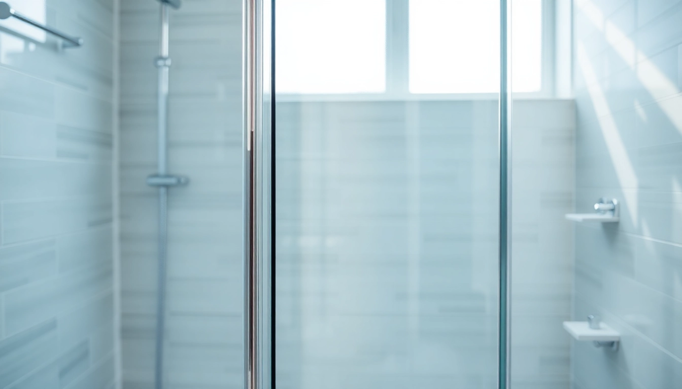 Admire sleek semi-frameless shower screens enhancing a modern bathroom's aesthetics.
