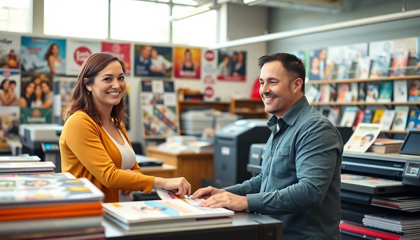 Showcasing budget printing edmonton ab services with vibrant office atmosphere