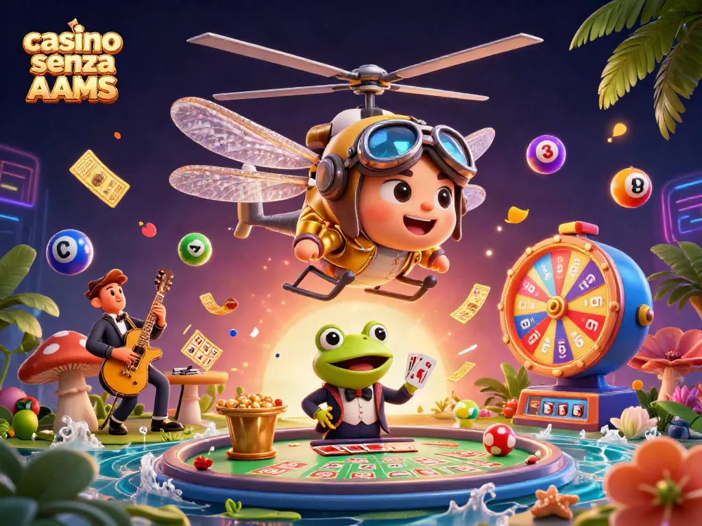 Gioca nei migliori casino senza AAMS, esplorando giochi e opportunità di vincita elevate.
