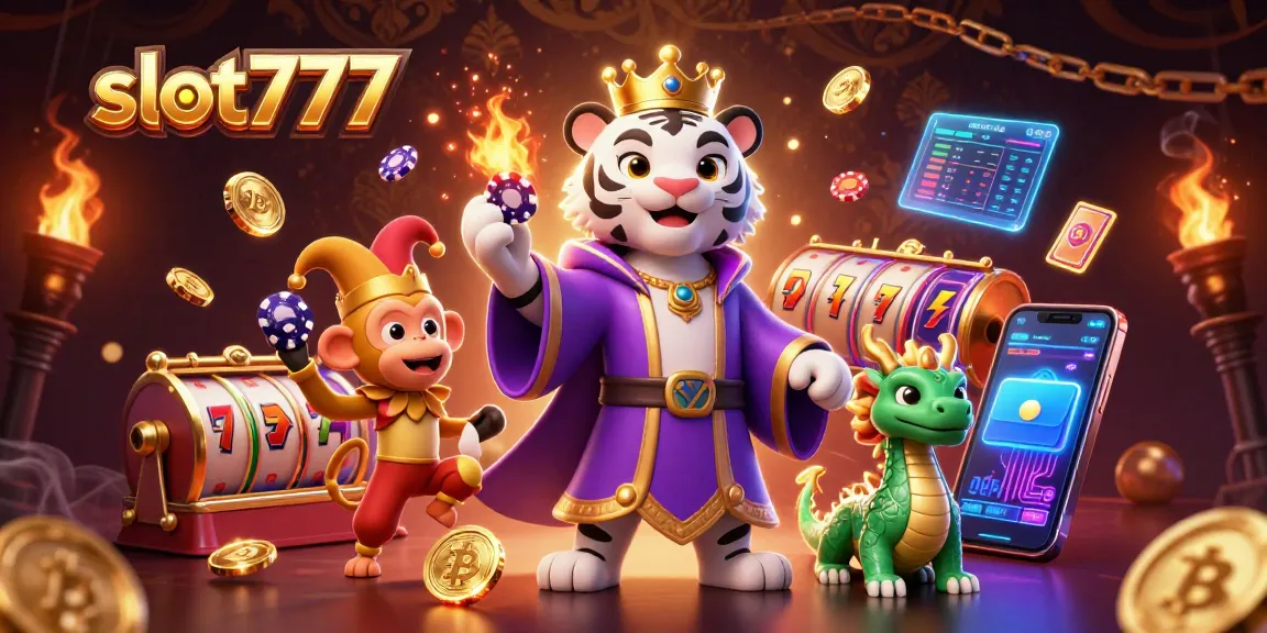 Slot777: Menangkan jackpot dengan slot yang mengagumkan dan dikelilingi karakter unik.