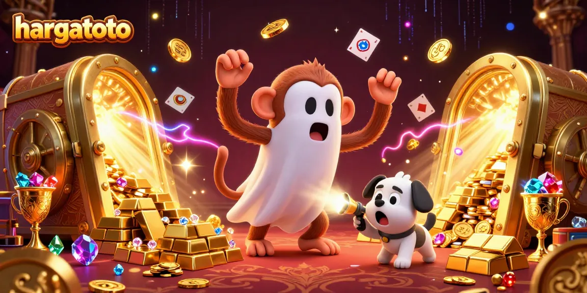 Engage with hargatoto's thrilling virtual casino as ghost-hunter puppy tracks a playful poltergeist.