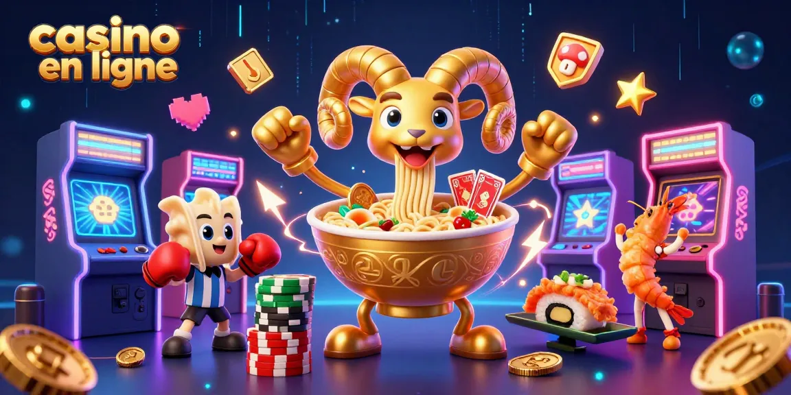 Attirez vos gains avec notre illustration de casino en ligne, mettant en avant la magie des jeux!