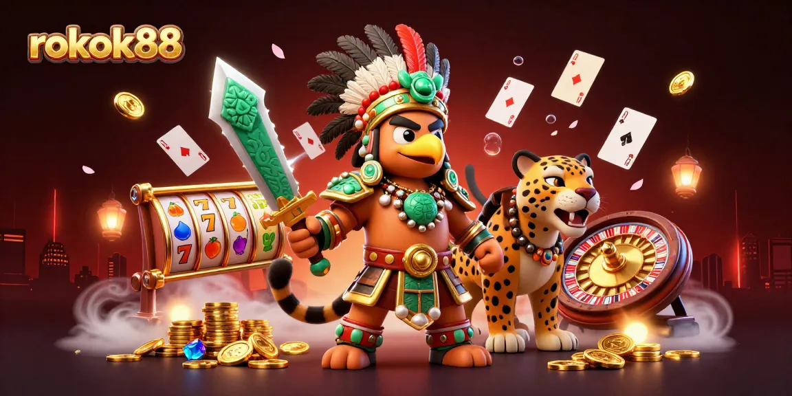 Engage in thrilling gaming with the rokok88 experience, featuring dynamic slots and an exciting atmosphere.
