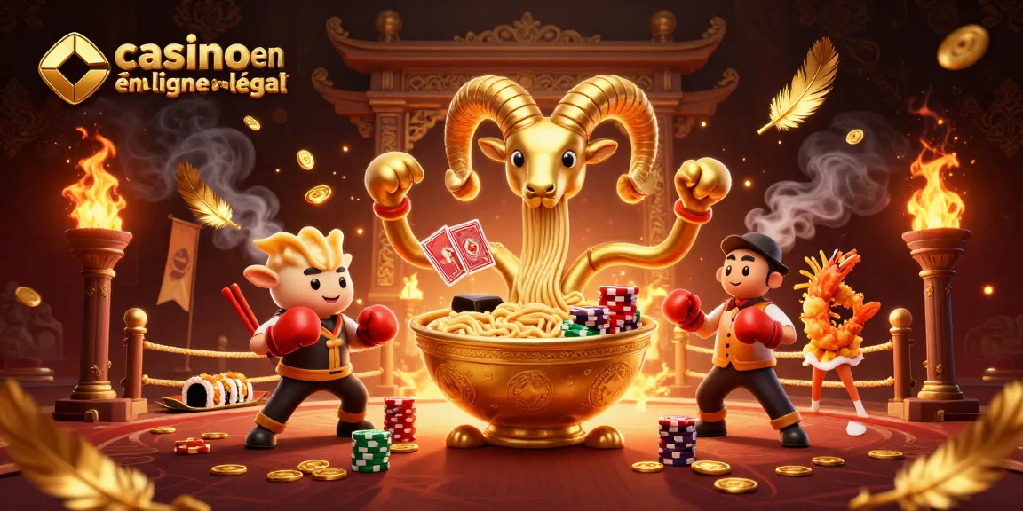 Visualisation dynamique d'un casino en ligne légal en France, mettant en avant du plaisir et des jeux.