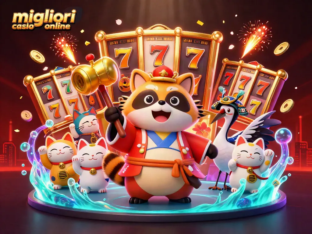 I migliori casino online offrono emozioni uniche: un tanuki fortunato tra slot e giri vincenti.