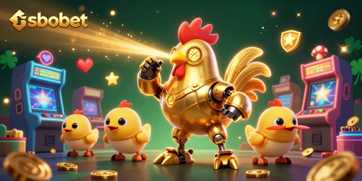 Engage in sbobet betting action with a futuristic scene showcasing vibrant casino elements and characters.