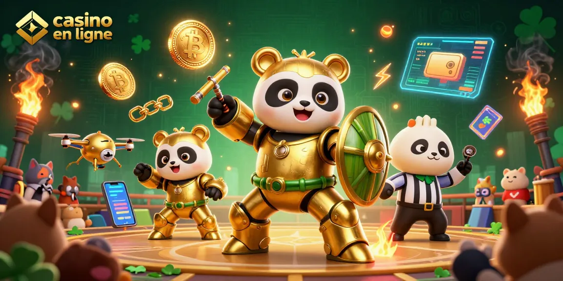 Plongez dans le monde des jeux avec ce casino en ligne illustré au format 3D captivant.