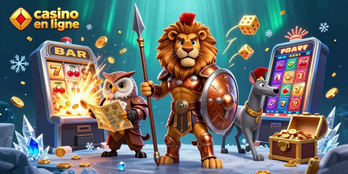 Casino en ligne : élaborez des stratégies gagnantes avec ce lion spartiates et des éléments de jeu.