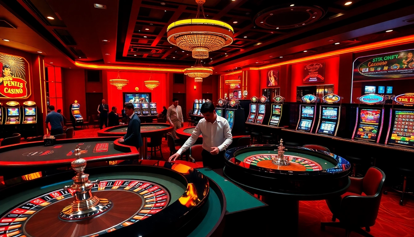 Vivez l'excitation du 'casino en ligne argent réel France' avec des tables de jeu vibrantes et une atmosphère engageante.