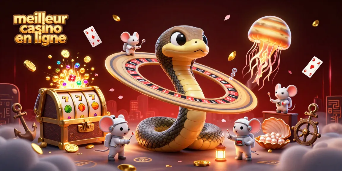 Placer ses paris avec le meilleur casino en ligne dans une illustration 3D captivante pleine de détails.