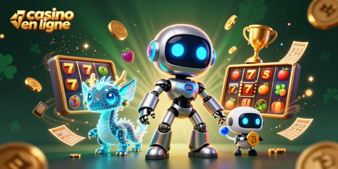 Découvrez les jeux de casino en ligne captivants avec notre illustration dynamique et engageante.