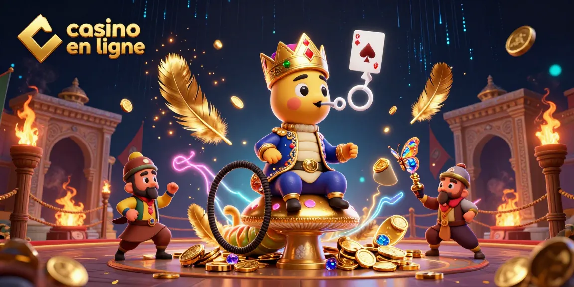 Casino en ligne : illustration vibrante d'une chenille maître du shisha dans un univers de jeux.