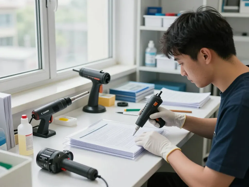 Document restoration expert at Địa chỉ bóc ép plastic ensuring safe plastic removal without damage.