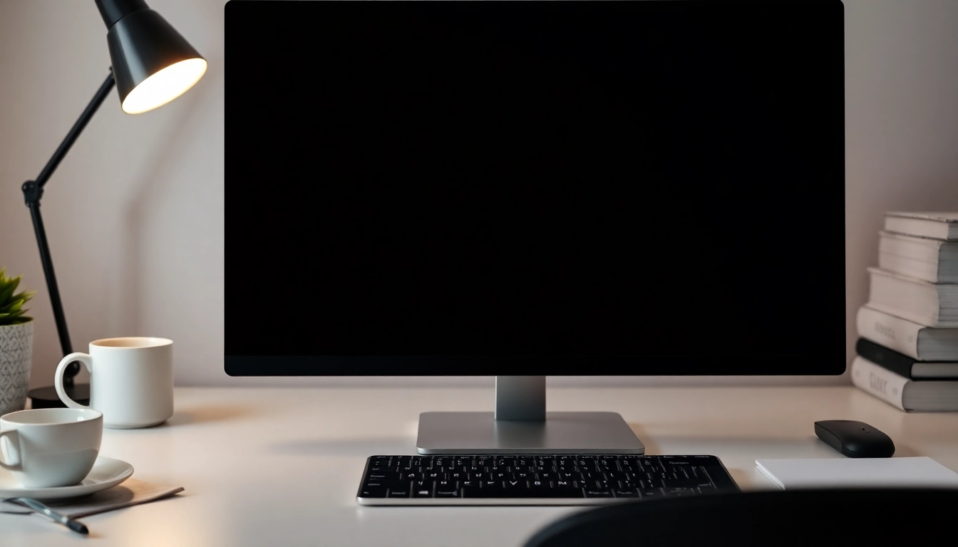 Experience a full black screen for improved focus and eye comfort.