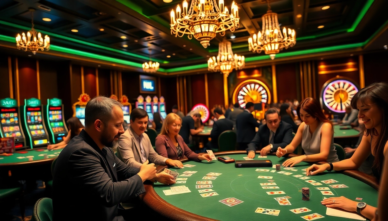 Découvrez l'excitation du casino en ligne argent réel France avec des tables de jeux vibrantes et des machines à sous.