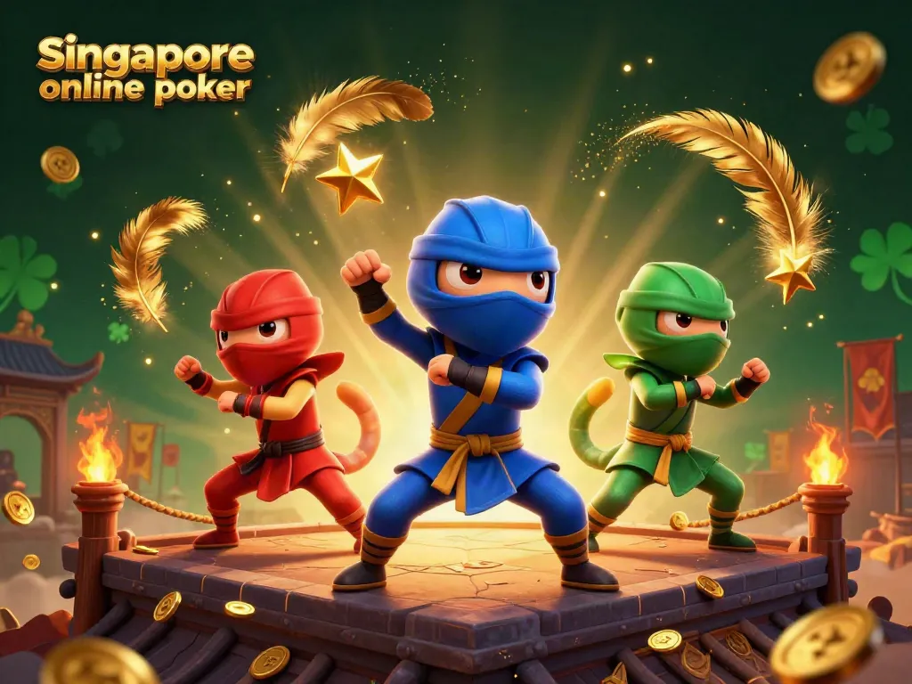 Experience thrilling action in singapore online poker with skilled chameleon ninjas and dynamic gaming elements.