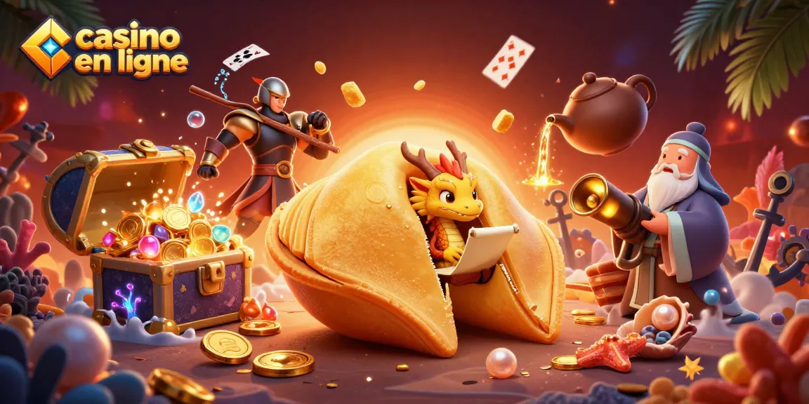 Jouer à casino en ligne à travers une scène colorée et dynamique de personnages inspirants et chanceux.