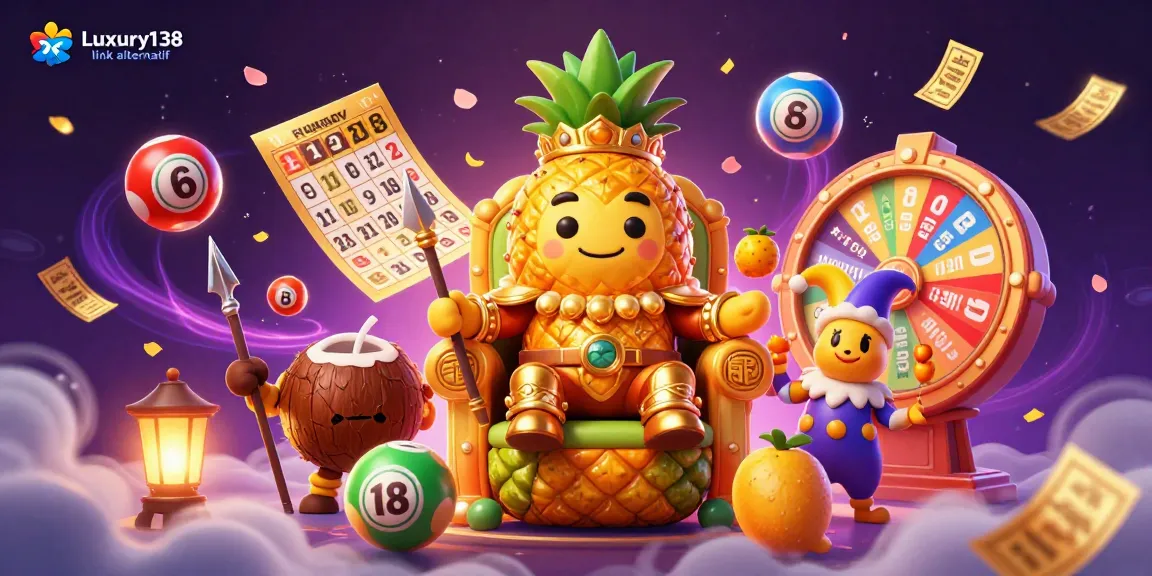 Engage in thrilling online games with Luxury138 link alternatif featuring vibrant symbols and lively characters!
