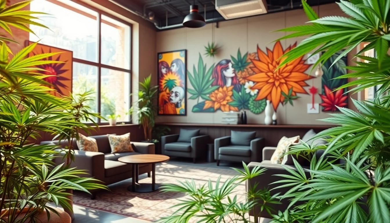 Meilleurs Cannabis Clubs à Madrid avec une ambiance accueillante et vives décorations