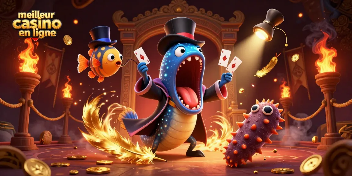 Illuminez votre expérience de jeu au meilleur casino en ligne avec des créatures marines magiques.
