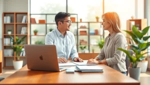 Engaging life insurance consultation demonstrating personalized coverage options and guidance.