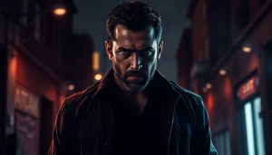 Discover thrilling alternatives that are better than Reacher with this intense book cover design.