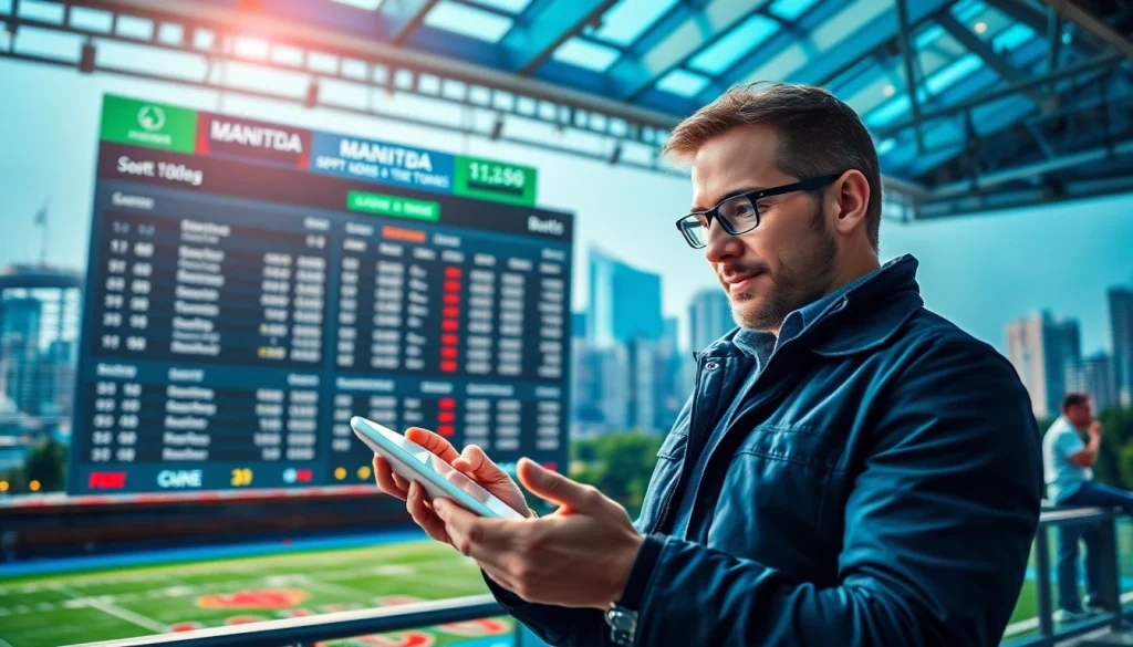 Experience the excitement of online sportsbooks Manitoba with dynamic betting interfaces and live odds.