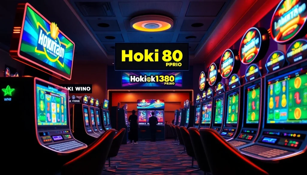 Engaging online slot gaming experience on Hoki138 Pro platform featuring vibrant visuals and potential winnings.