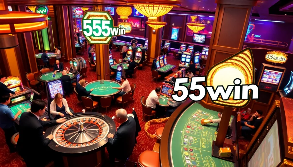 Join the excitement at 555win with thrilling casino games and vibrant action.