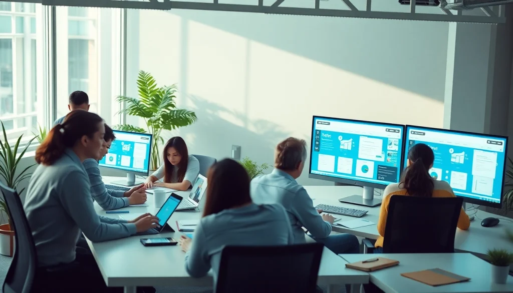 展示在双显示器上的 WPS 软件办公工作区，突出团队协作与生产力。