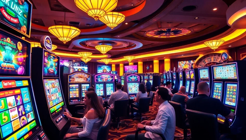 Rasakan sensasi slot depo 5rb di kasino yang seru dengan mesin slot yang menarik.