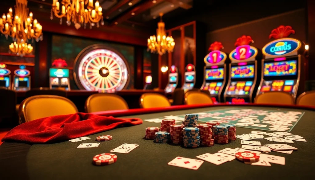 Experience the thrill of gaming at a lavish casino featuring LC88marketing strategies for winning.