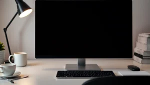 Experience a full black screen for improved focus and eye comfort.